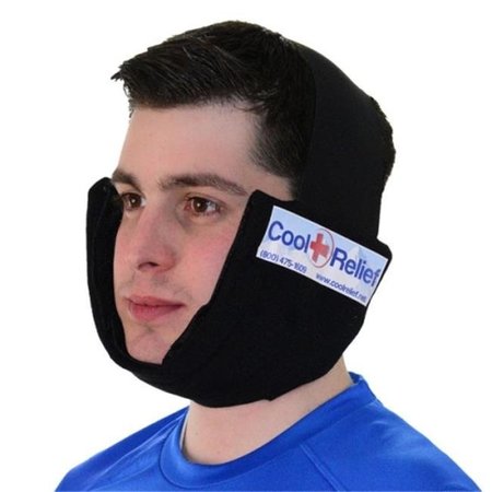 COOL RELIEF Cool Relief CRIJ-1 Jaw Ice Pack  Cold Wrap by Cool Relief -1 Removeable Insert CRIJ-1